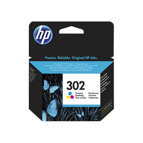 HP 302 F6U65AE Renkli Orijinal Mürekkep Kartuş – 200 Sayfa