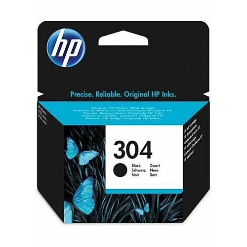 HP 304 N9K06AE Siyah Orijinal Kartuş