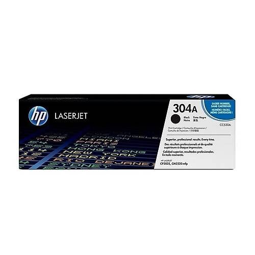 HP 304A CC530A Siyah Orijinal Toner 3500 Sayfa