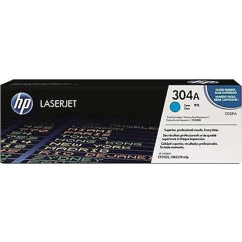 HP 304A CC531A Mavi Orijinal Toner 2800 Sayfa