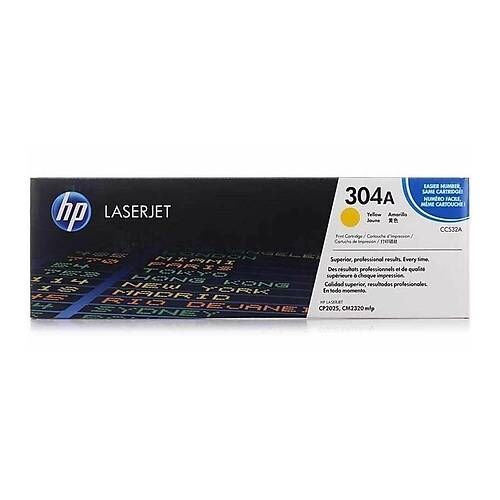 HP 304A CC532A Sarı Orijinal Toner 2800 Sayfa