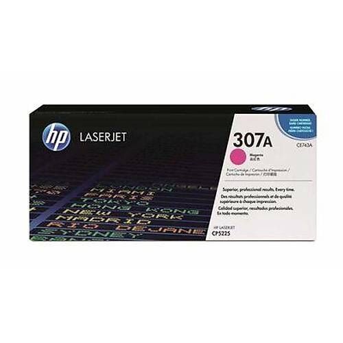 HP 307A (CE743A) Kırmızı Orijinal Toner 6000 Sayfa