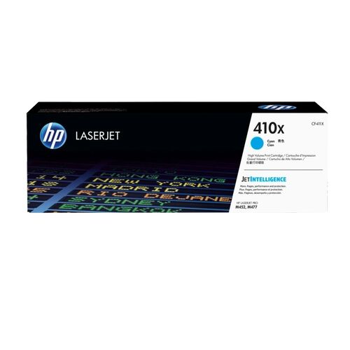 HP 410X (CF411X) Mavi Orijinal Yüksek Kapasiteli Toner 5000 Sayfa