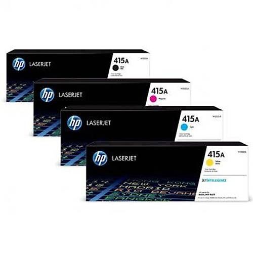 HP 415A Orijinal Toner Seti – Tüm Renkler