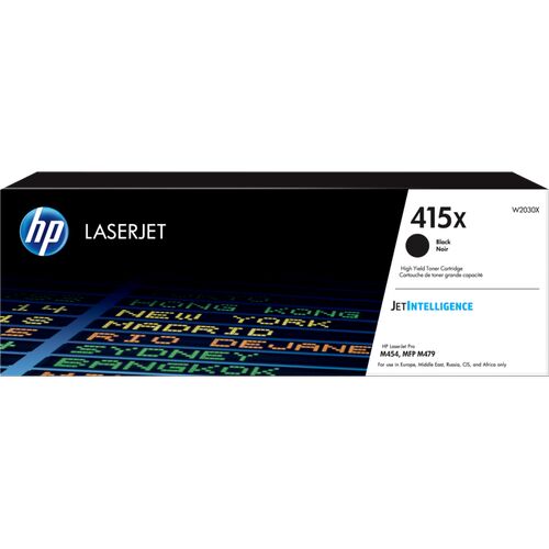 HP 415X (W2030X) Siyah Yüksek Kapasiteli Orijinal Toner 7500 Sayfa
