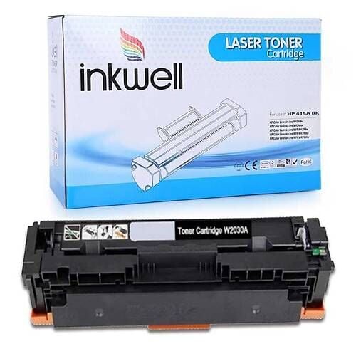 HP 415X Yüksek Kapasiteli Siyah Muadil Toner Çipli - 6000 Sayfa