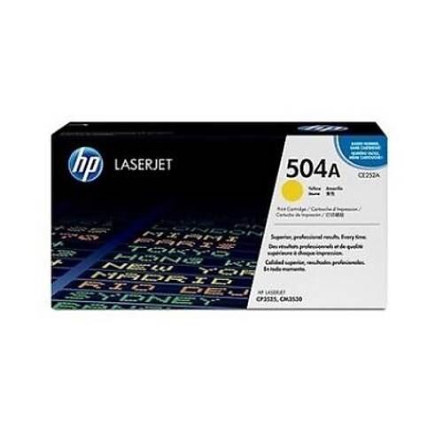 HP 504A Sarı Orijinal Toner CE252A - 7000 Sayfa