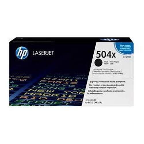 HP 504X CE250X Siyah Orijinal Yüksek Kapasiteli Toner 10500 Sayfa