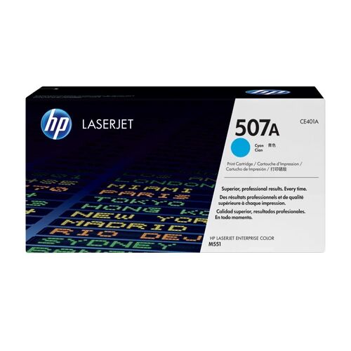 HP 507A CE401A Mavi Orijinal Toner 6000 Sayfa