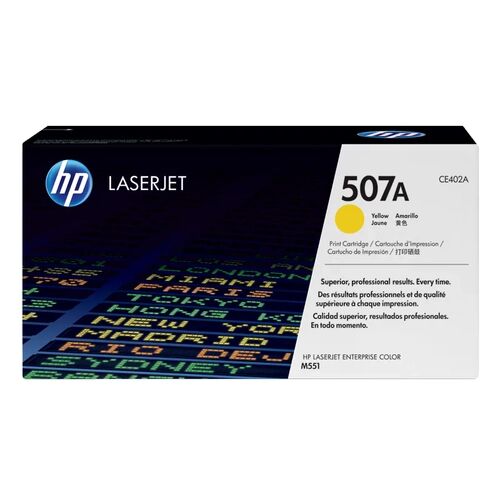HP 507A CE402A Sarı Orijinal Toner 6000 Sayfa