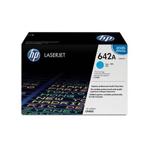 HP 642A (CB401A) Mavi Orijinal Toner 7500 Sayfa