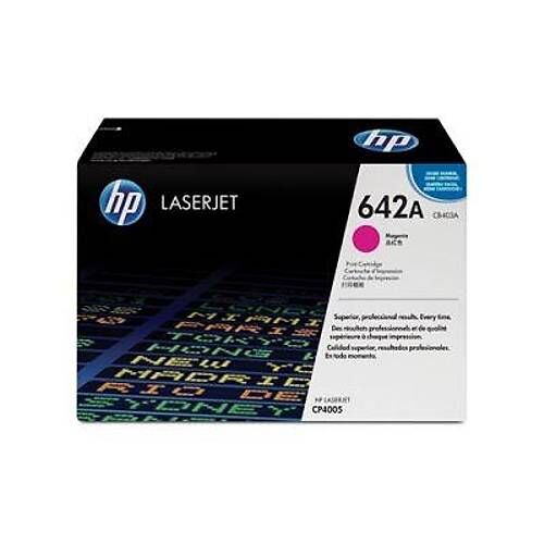 HP 642A (CB403A) Kırmızı Orijinal Toner 7500 Sayfa