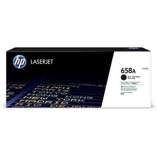 HP 658A (W2000) Siyah Orijinal Toner 7000 Sayfa