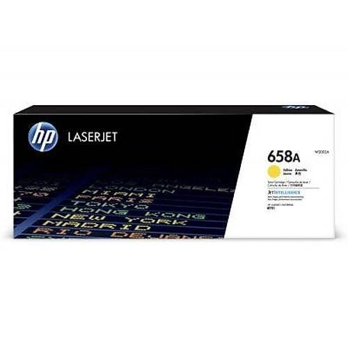 HP 658A (W2001) Sarı Orijinal Toner 6000 Sayfa