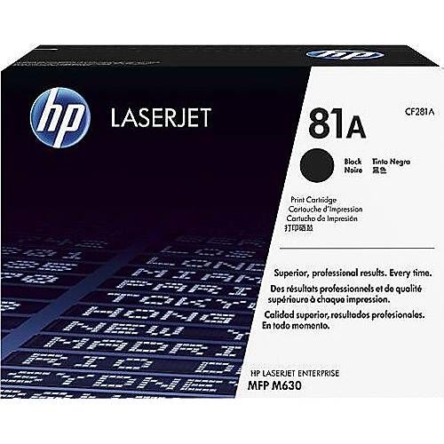 HP 81A (CF281A) Siyah Orijinal Toner 10500 Sayfa