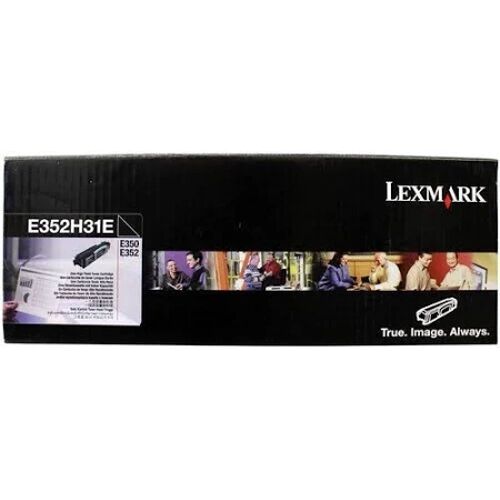 Lexmark E352H31E Siyah Orijinal Toner 3500 Sayfa