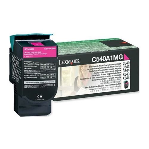 Lexmark C540A1MG Kırmızı Orijinal Toner 6000 Sayfa