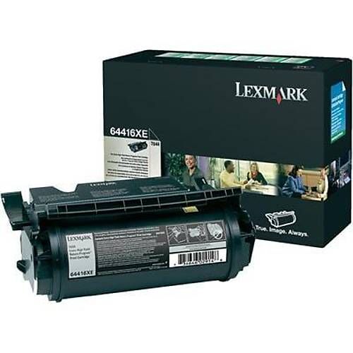Lexmark T644 (64416XE) Siyah Orijinal Ekstra Yüksek Kapasiteli Toner 25000 Sayfa