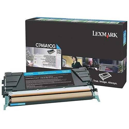 Lexmark C746 Mavi Orijinal Toner 7000 Sayfa