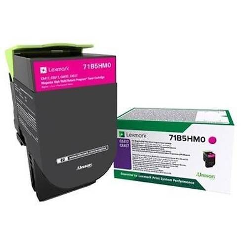 Lexmark CS417-71B5HM0 Kırmızı Yüksek Kapasiteli Orjinal Toner